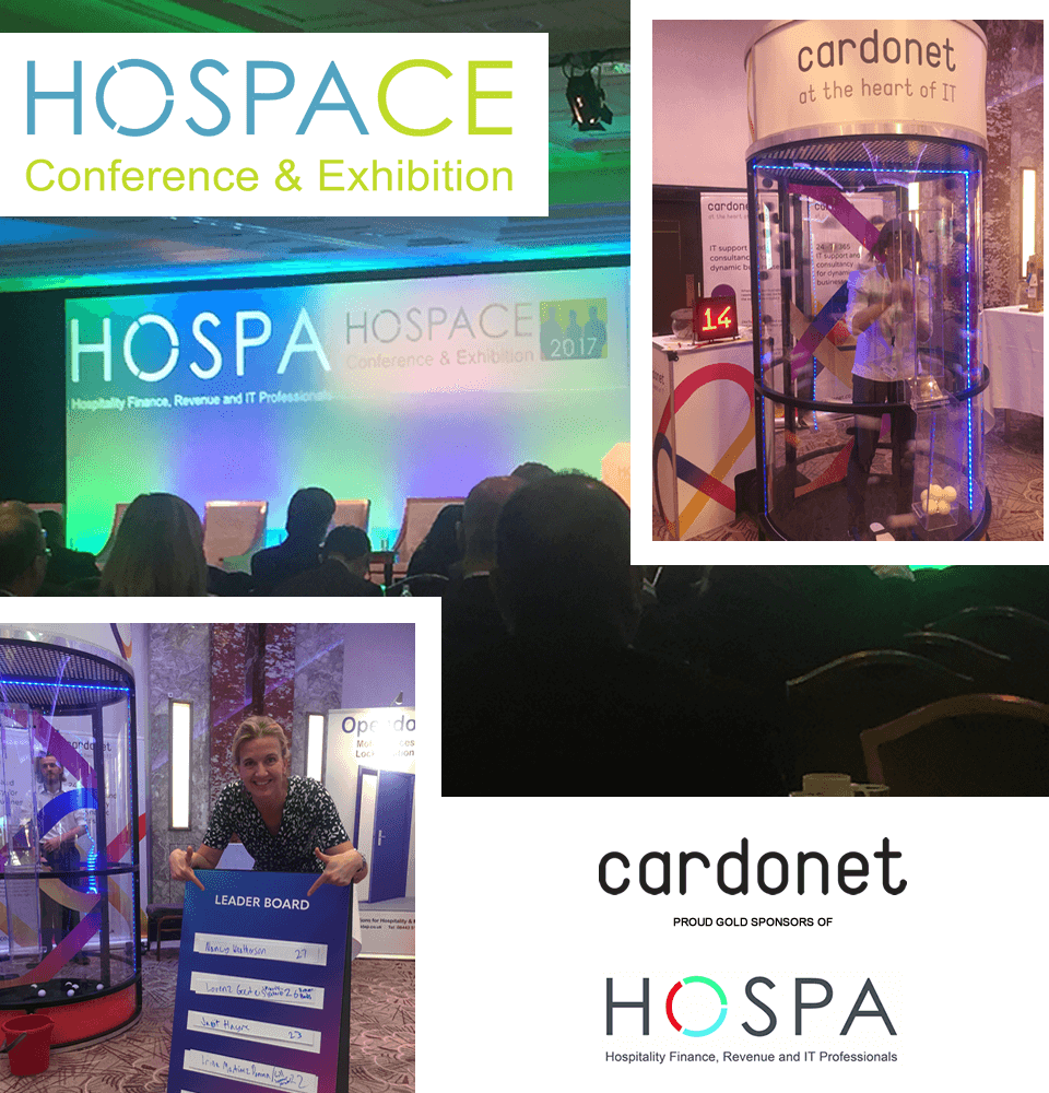 Cardonet IT Services proudly sponsors HOSPACE 2017