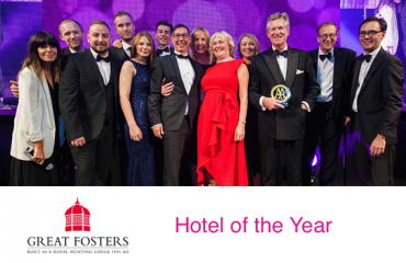 Great Fosters Hotel AA Hotel of Year 2018