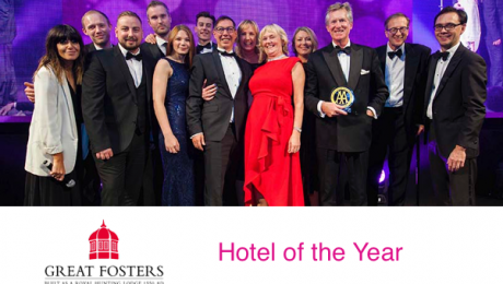Great Fosters Hotel AA Hotel of Year 2018