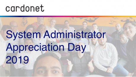 System Administrator Appreciation Day 2019