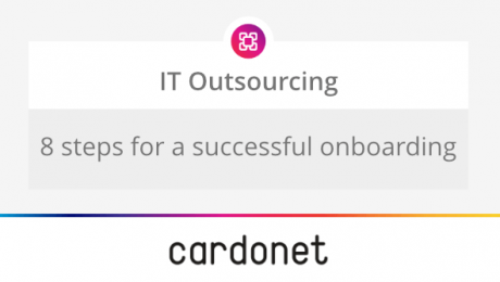 Cardonet IT Outsourcing - 8 steps successful onboarding