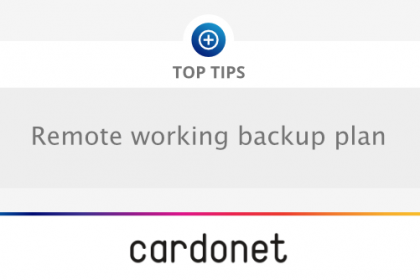 Tips for a remote working backup plan