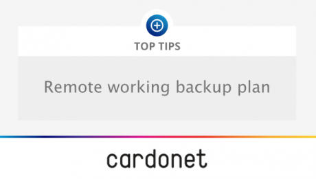 Tips for a remote working backup plan