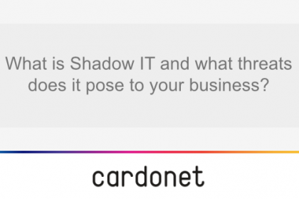 An image with text that says: What is Shadow IT and what threats does it pose to your business?