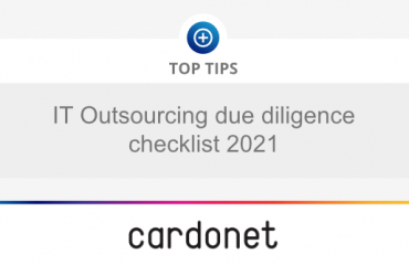 A due diligence checklist for outsourcing your IT