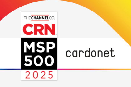 CRN MSP 500 Award 2025 Cardonet