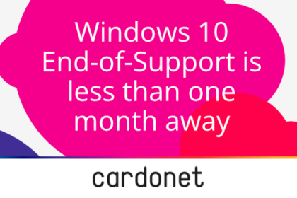 Less than a month to Windows 10 End of Support