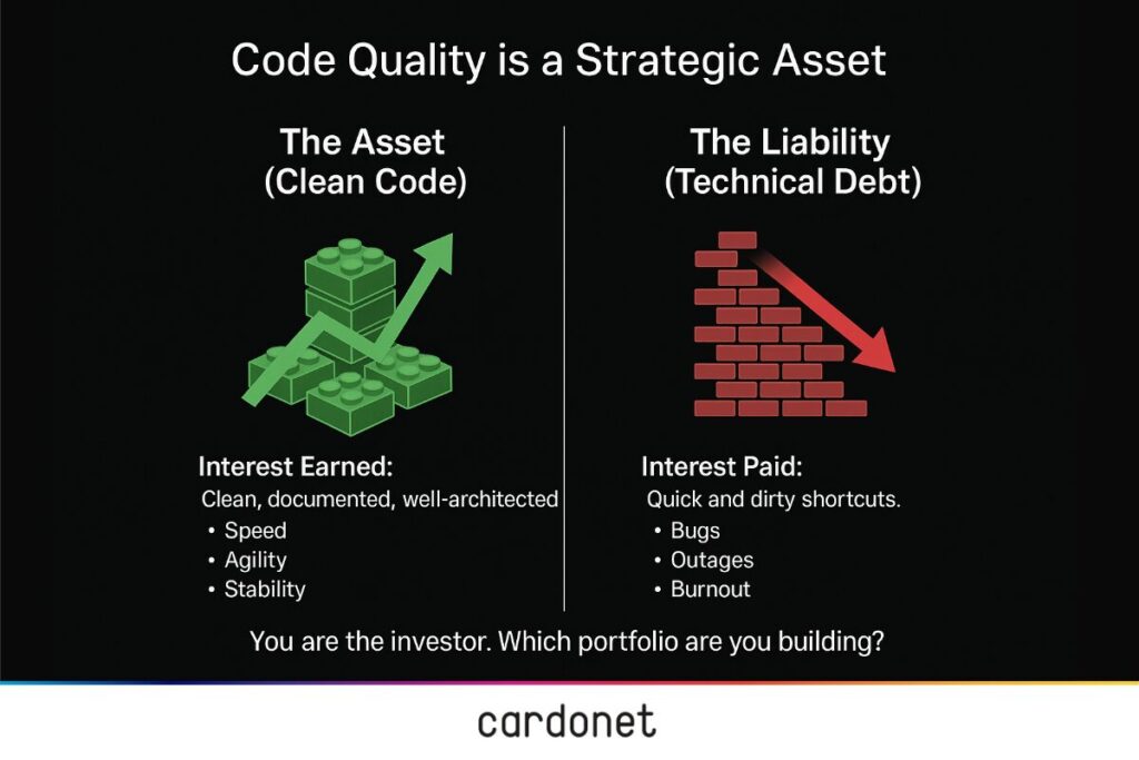 Code Quality is a Strategic Asset Code Quality is a Strategic Asset