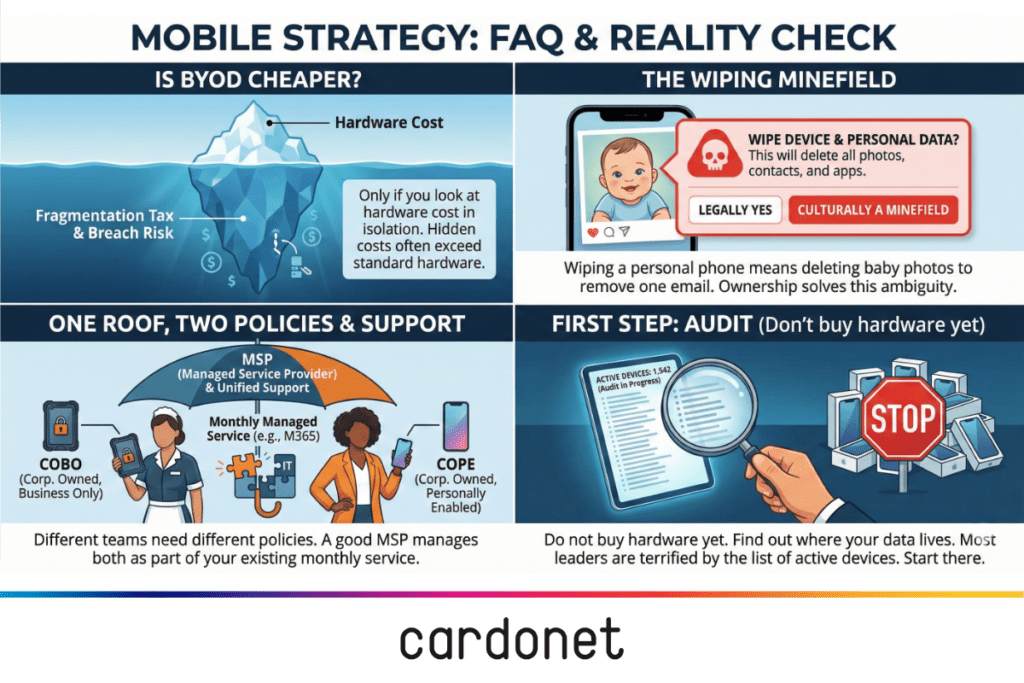 mobile device management faq