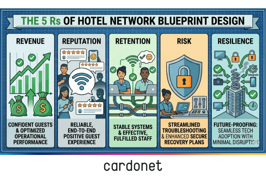 The 5 R's of Hotel Network Design