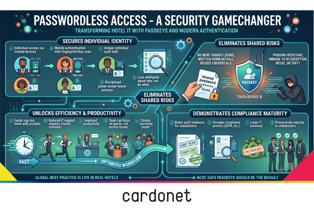 Passwordless Access for Hotels